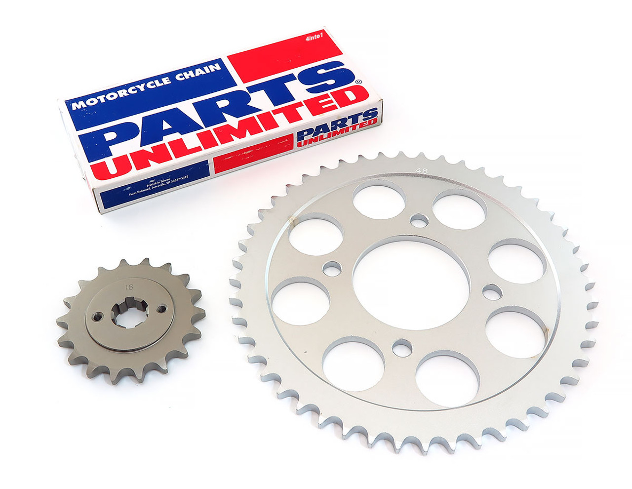 Parts Unlimited Chain and Sprocket Kit Honda CB750K 19711976