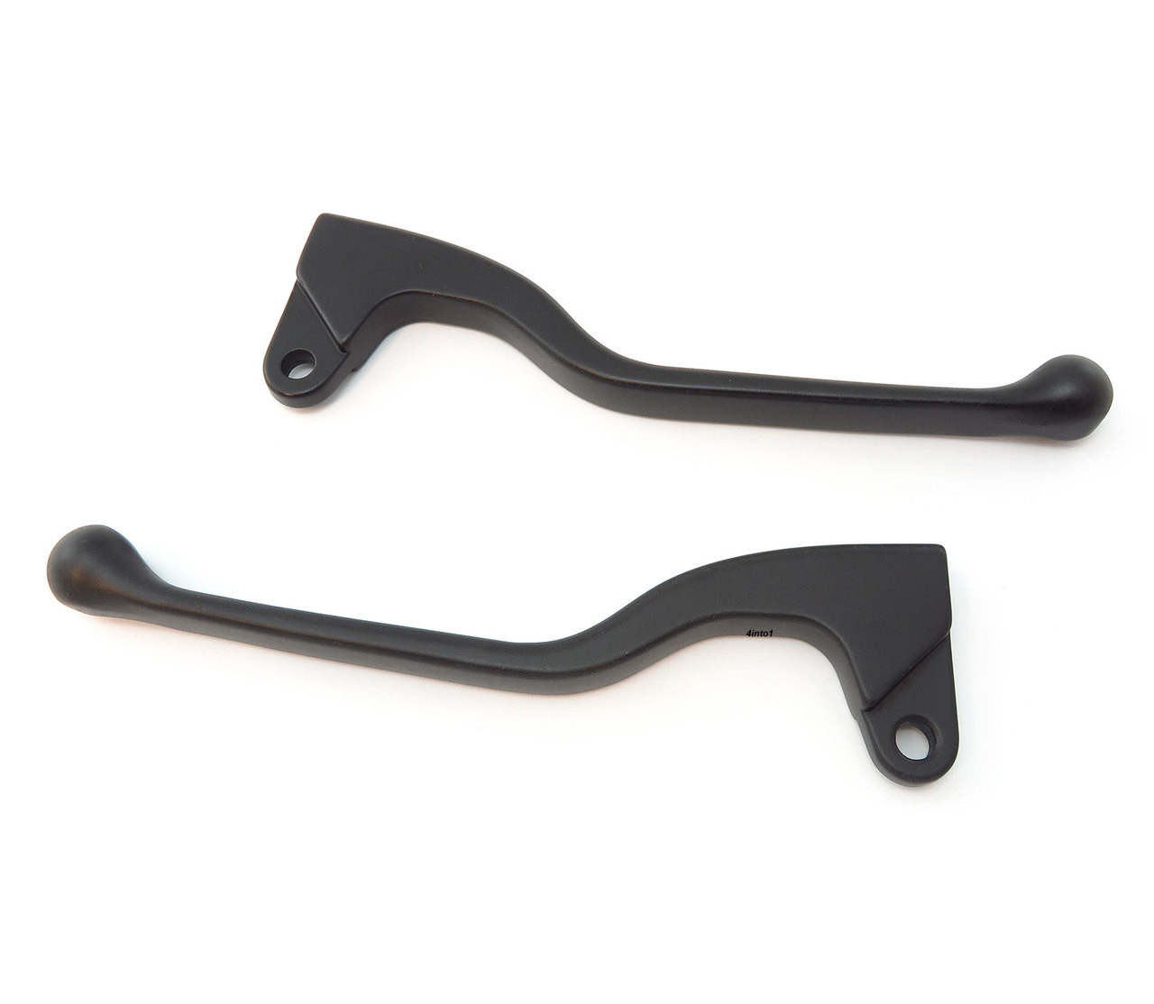 Honda Black GP Clutch & Brake Lever Set Drum Brakes