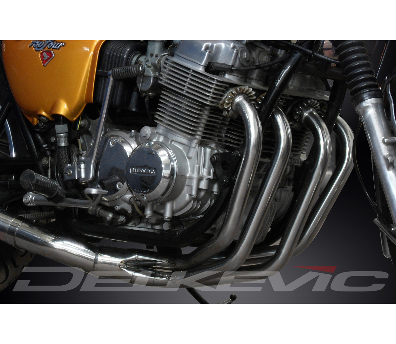 Delkevic 4into1 Stainless Steel Headers Honda CB750K 19691976