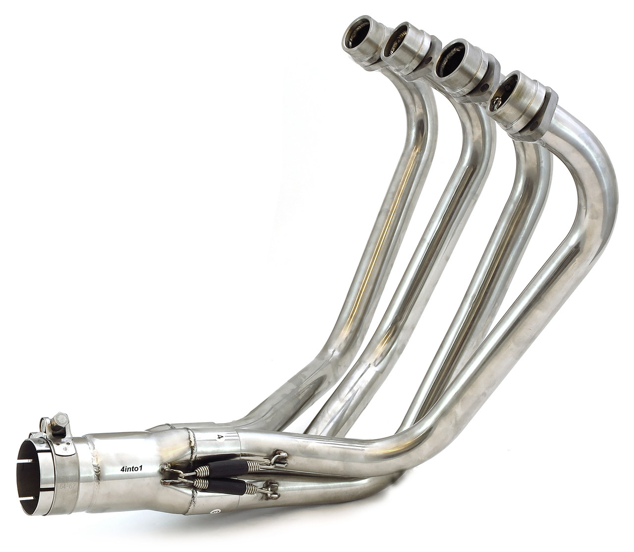 Delkevic 4into1 Stainless Steel Headers - Honda CB750C/F/K/L/SC CB900F DOHC