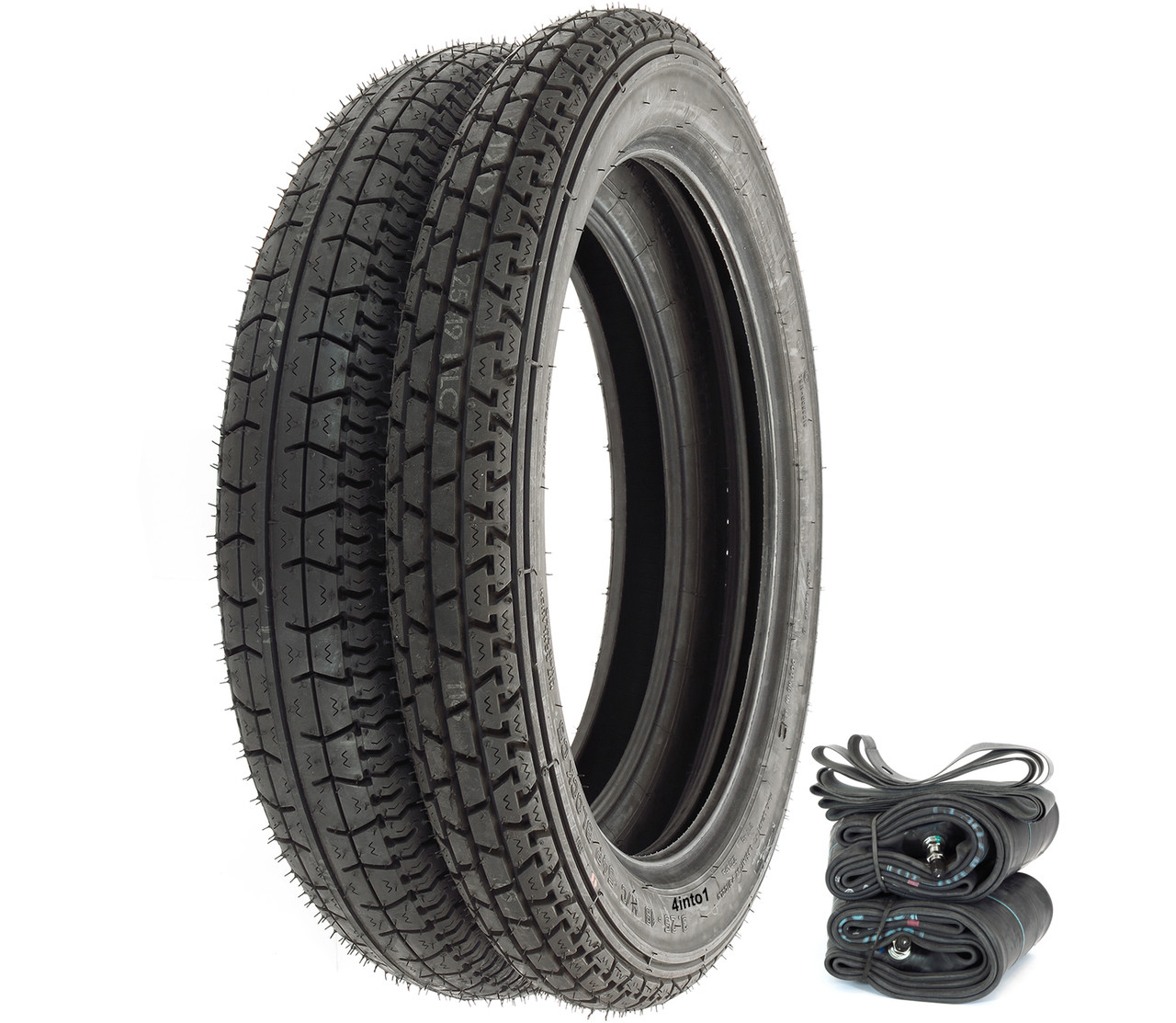 Metzeler Block C Tire Set - Honda SL350K 69-71 CB500T/550 CB750F