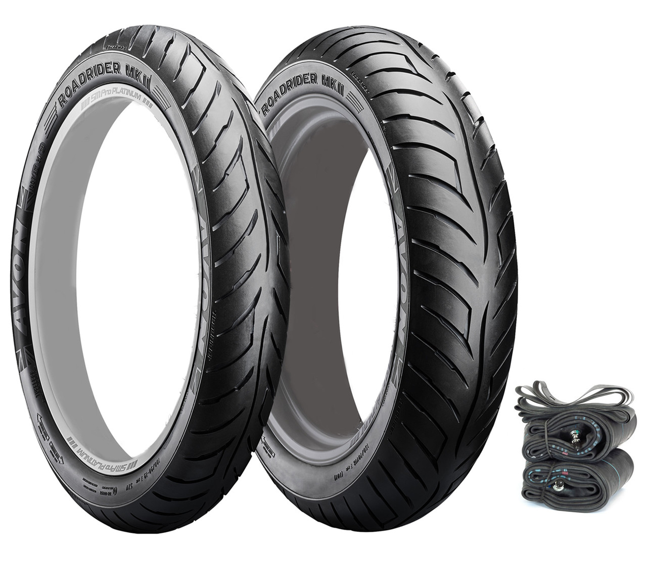 Avon Roadrider MKII Tire Set - Honda CM400A/T 79-80 CM400E CM450E