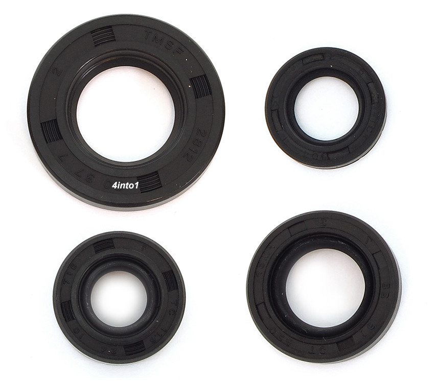 Honda CB450 Engine Oil Seal Kit – Fits 1965-1968 CB450K0 DOHC 4-Speed – 8 Seals Set