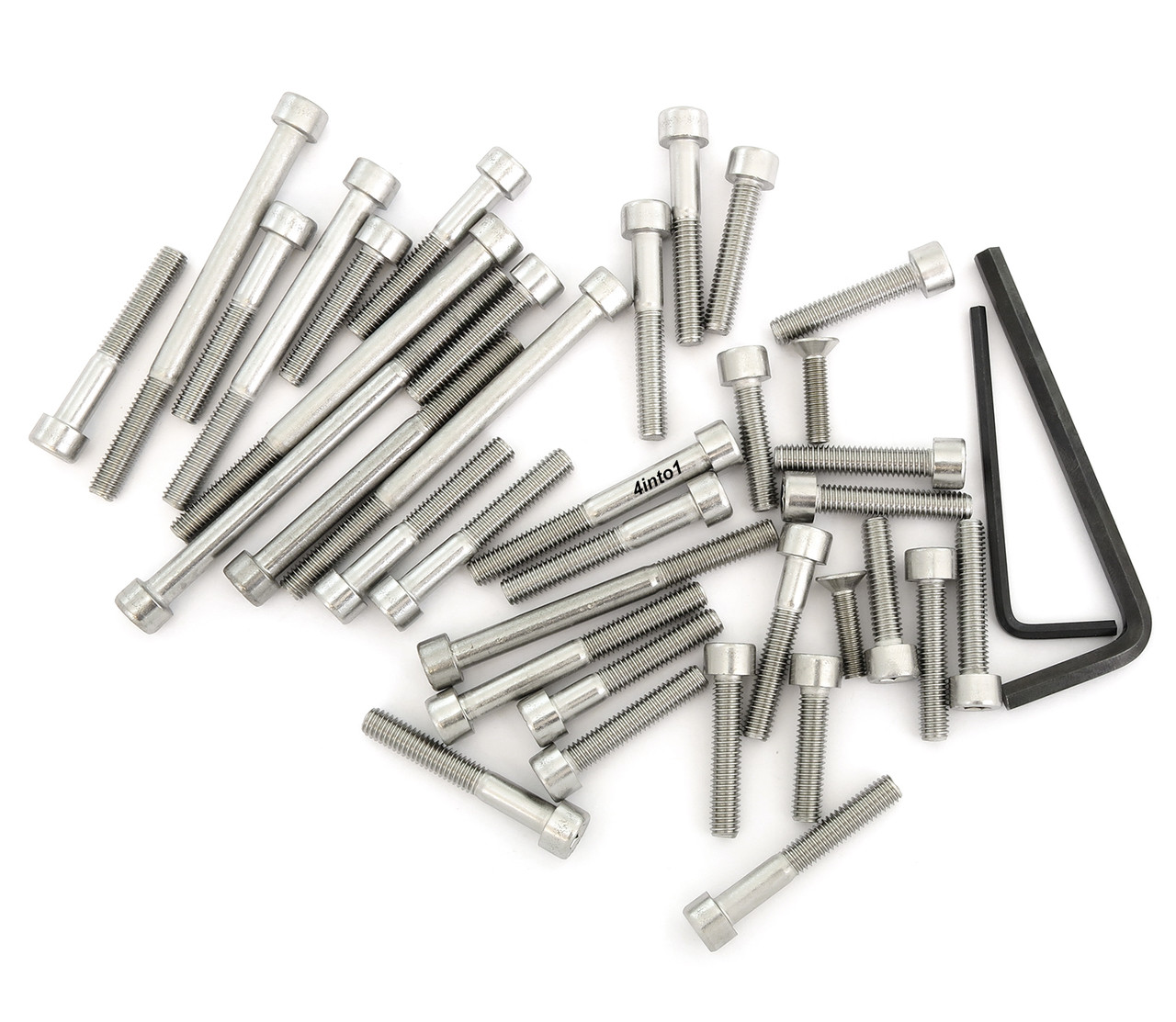Stainless Steel Allen Bolt Set - Honda CM185T Twinstar - 1978-1979