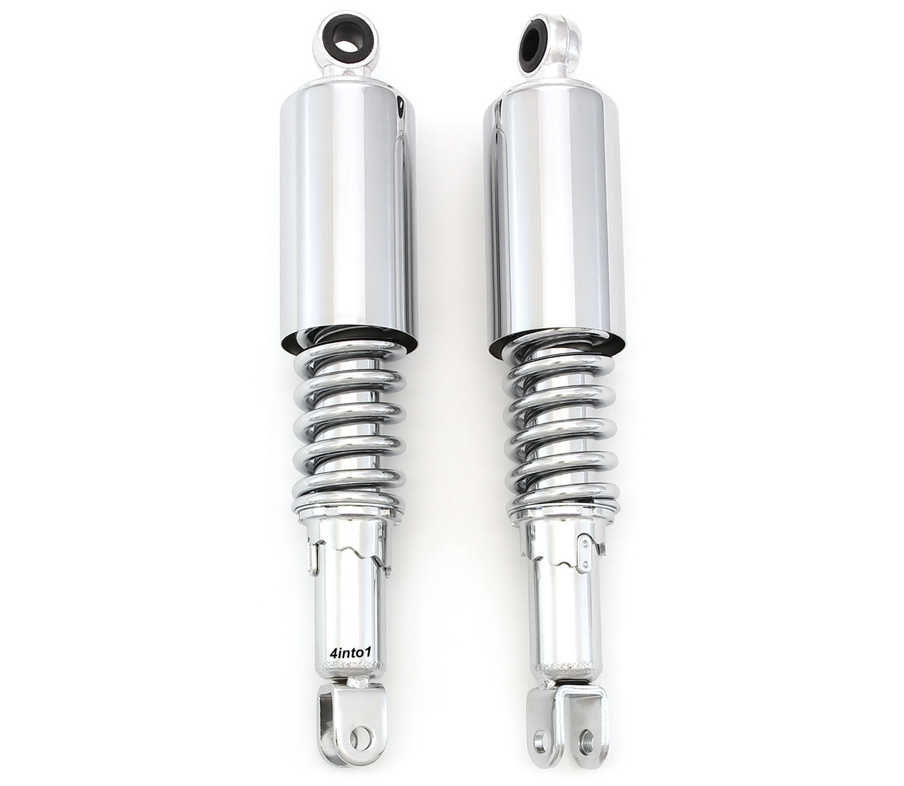 Chrome Shocks - Eye / Clevis - 321mm (12 5/8