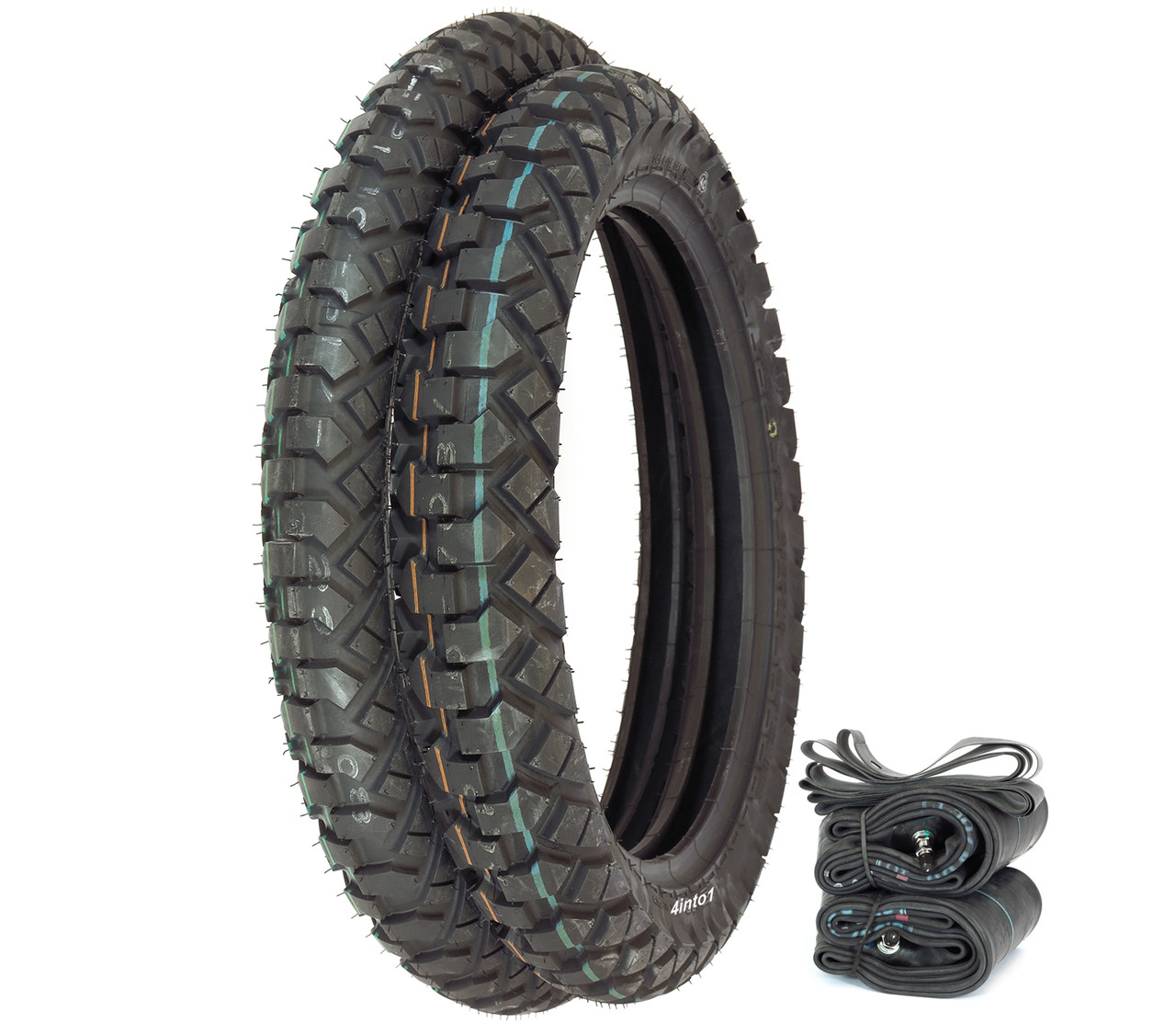 IRC SCOOTER front rearセット IRC GP-110 Dual Sport Tire Set - Honda XR250L SL350K 72-73 XR650L