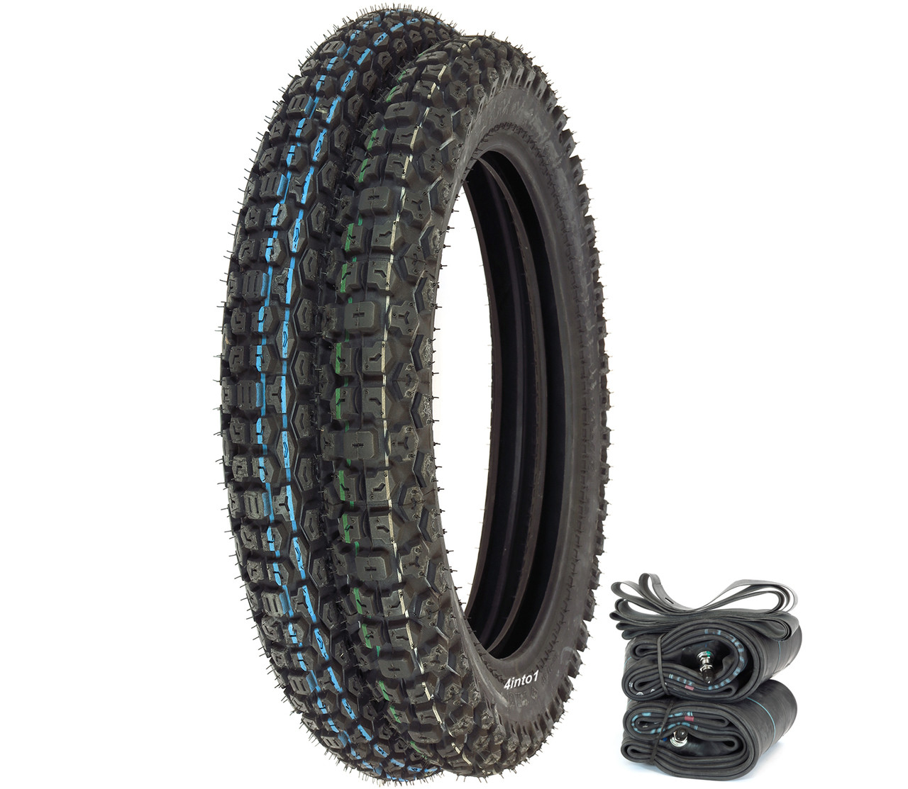 IRC GP-1 Dual Sport Tire Set - Honda XR250L SL350K 72-73 XR650L