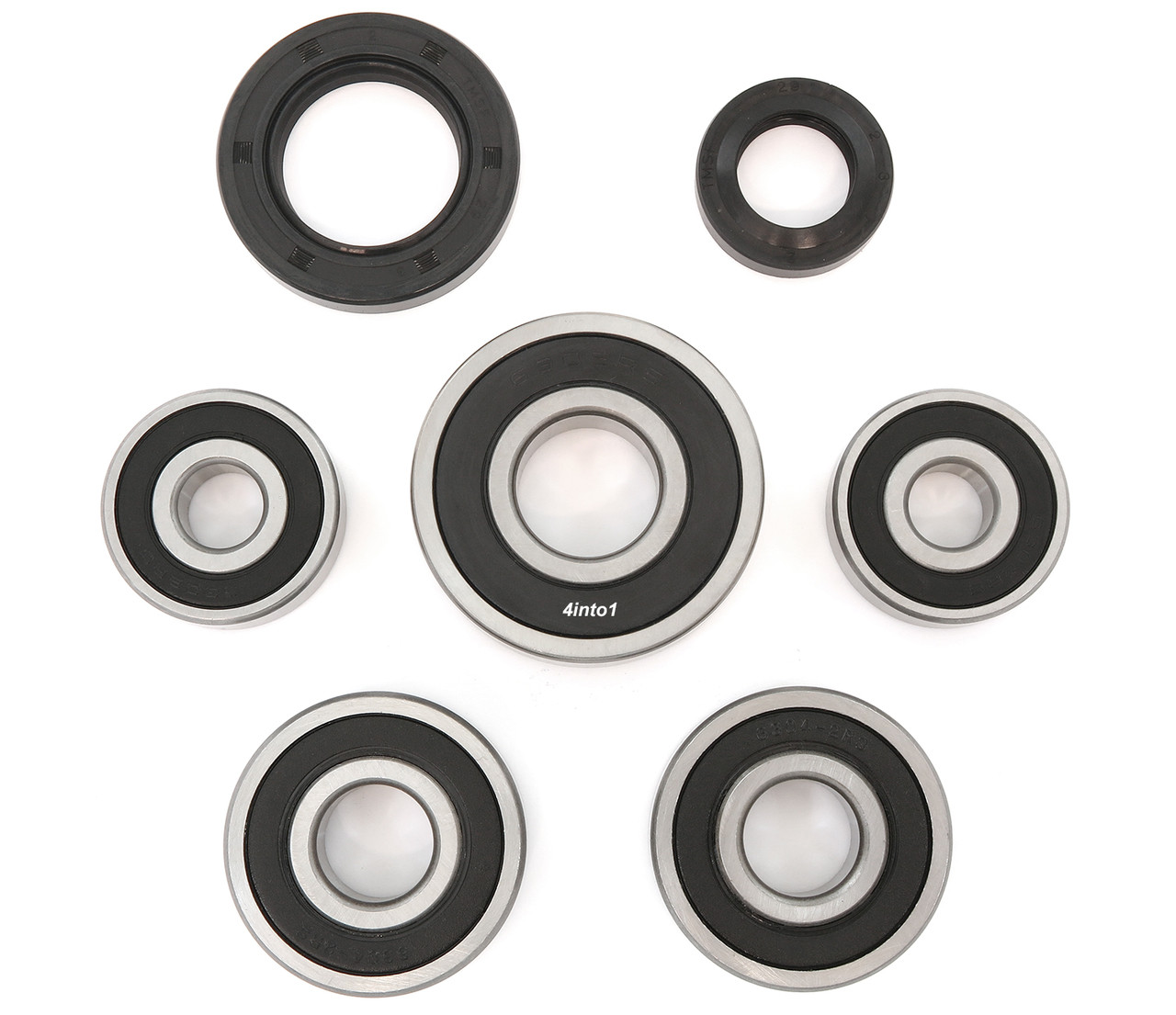 Rising Sun Complete Front & Rear Wheel Bearing & Seal Kit - Honda