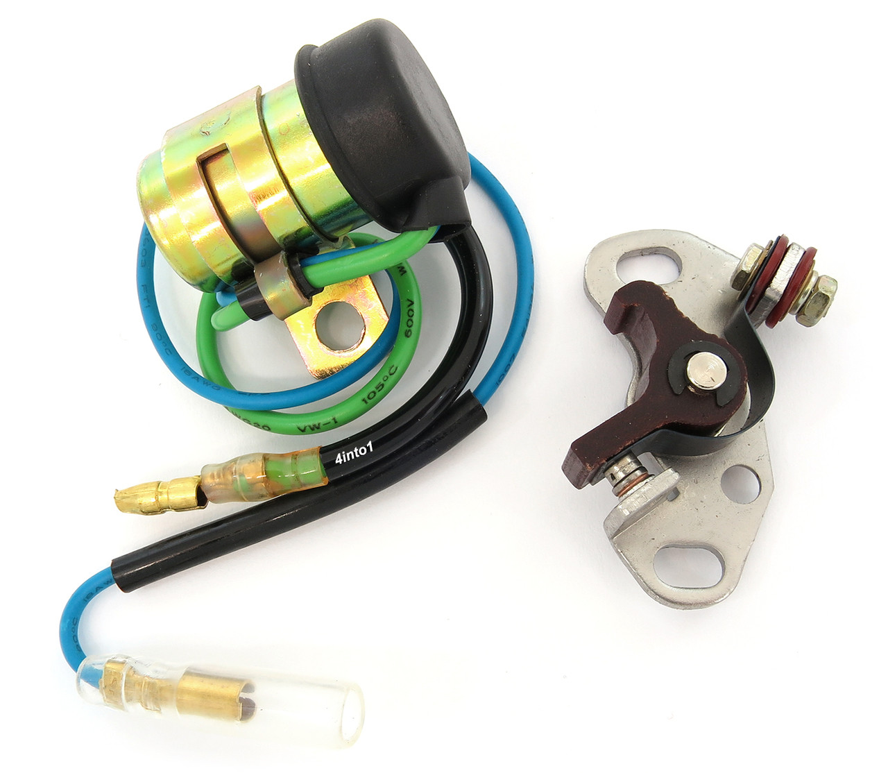 TRQ Ignition Kit Spark Plug & Wire Set For Civic Del Sol 1.6