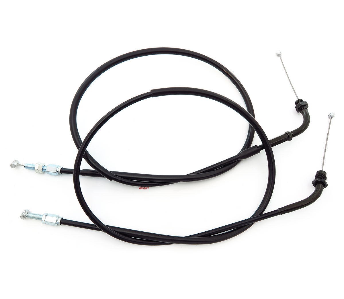 Short Throttle Cable Set - Honda CB550K CB750 - 1977-1978