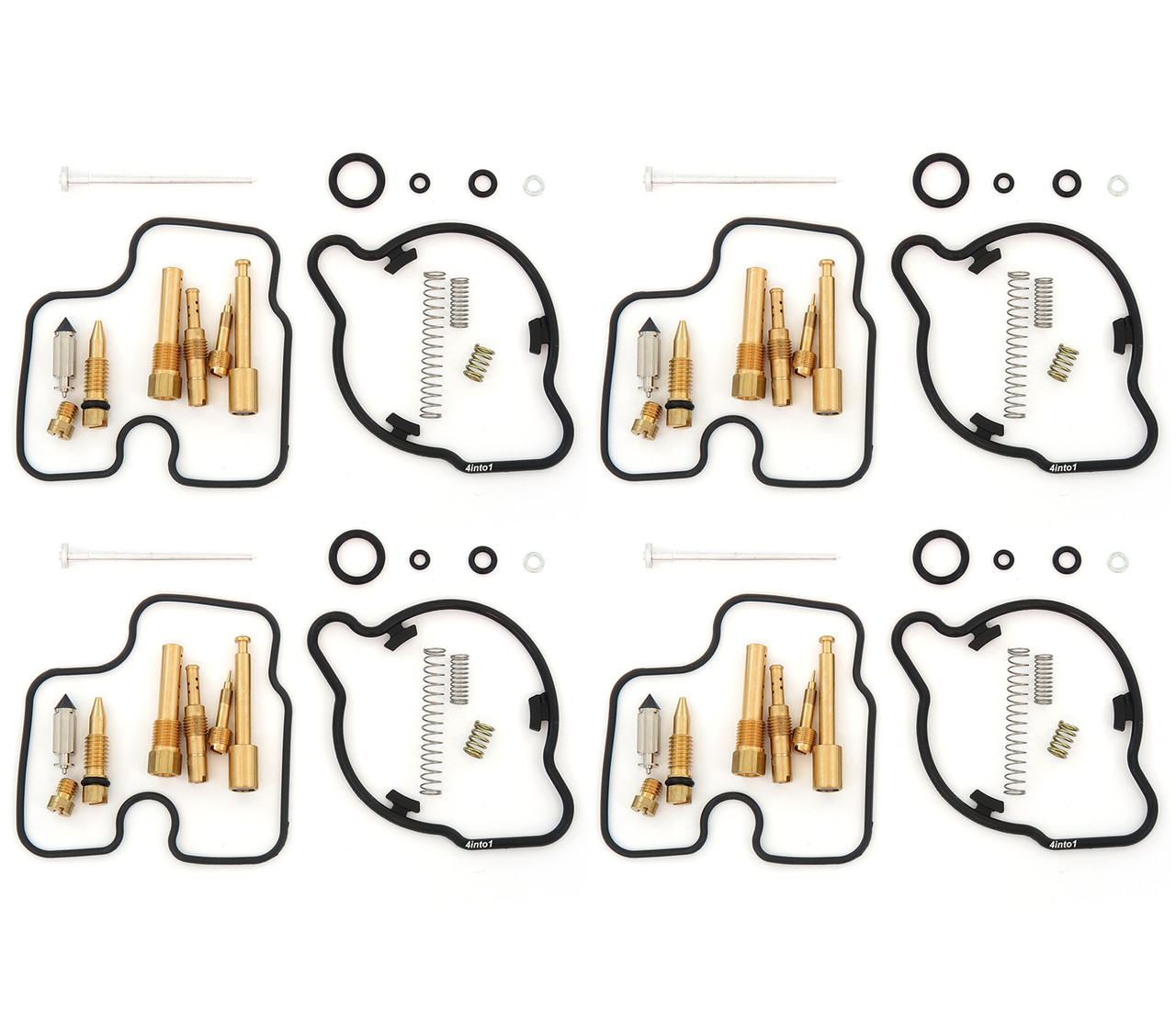 Set of 4 Deluxe Carburetor Rebuild Kits Honda CBR600F2 19911994