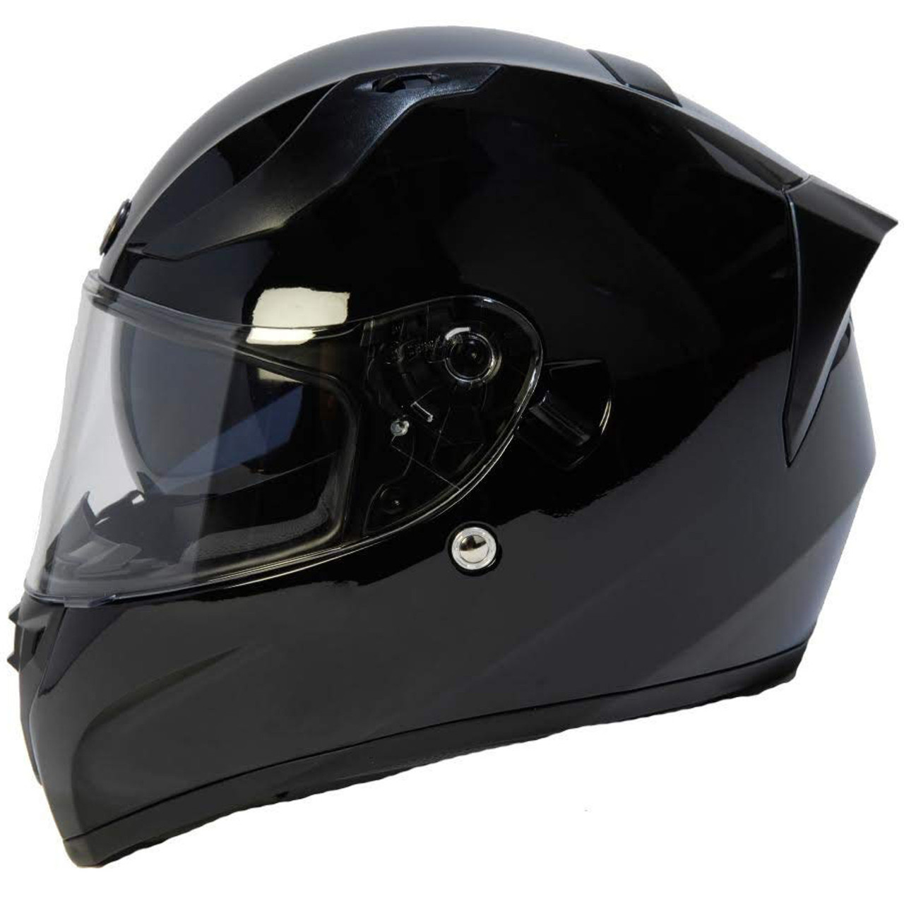 TOR T-59 Half Shell Motorcycle Helmet Gloss Black – TORC