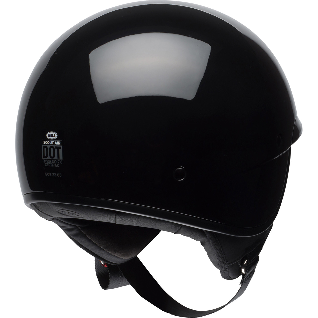 Bell Scout Air Helmet - Solid Gloss Black
