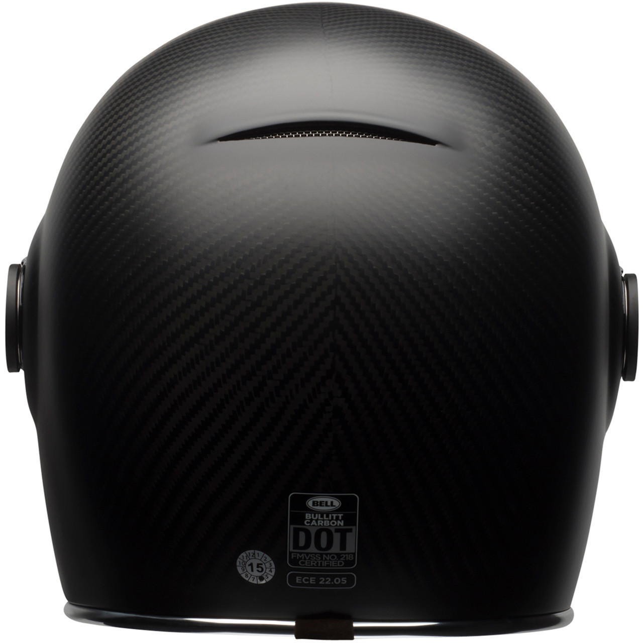 Bell Bullitt Carbon Helmet w/Clear Bubble Shield - Matte Carbon