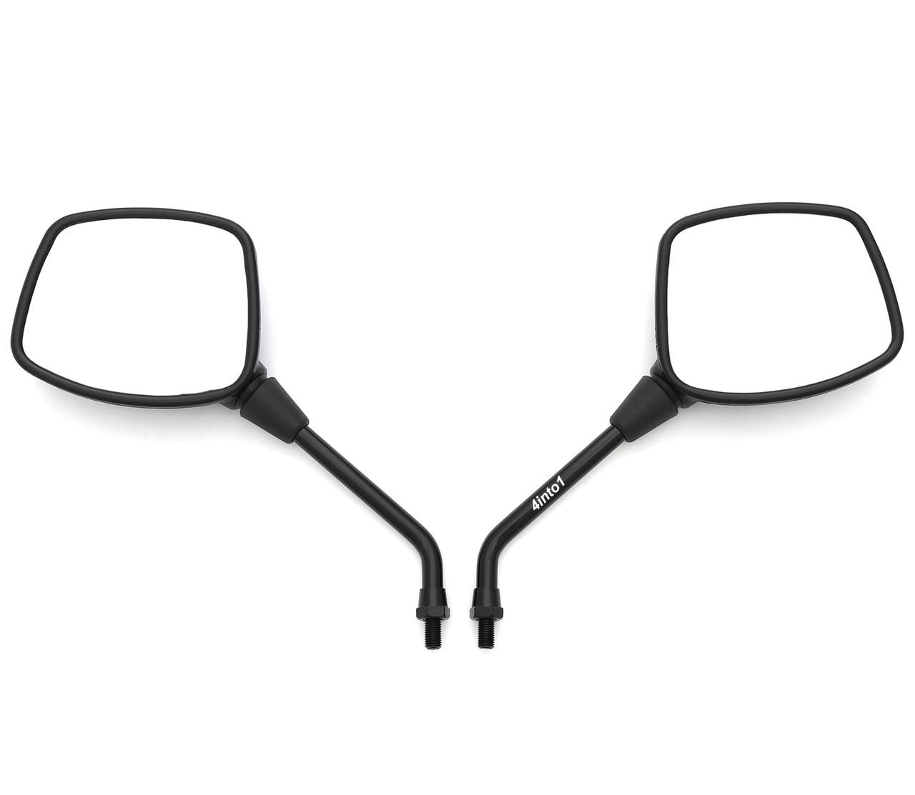 HPR Chrome Master Cylinder Mirror Mount For Kawasaki 1987-2010 | 7/8 Handlebars | Straight Pattern