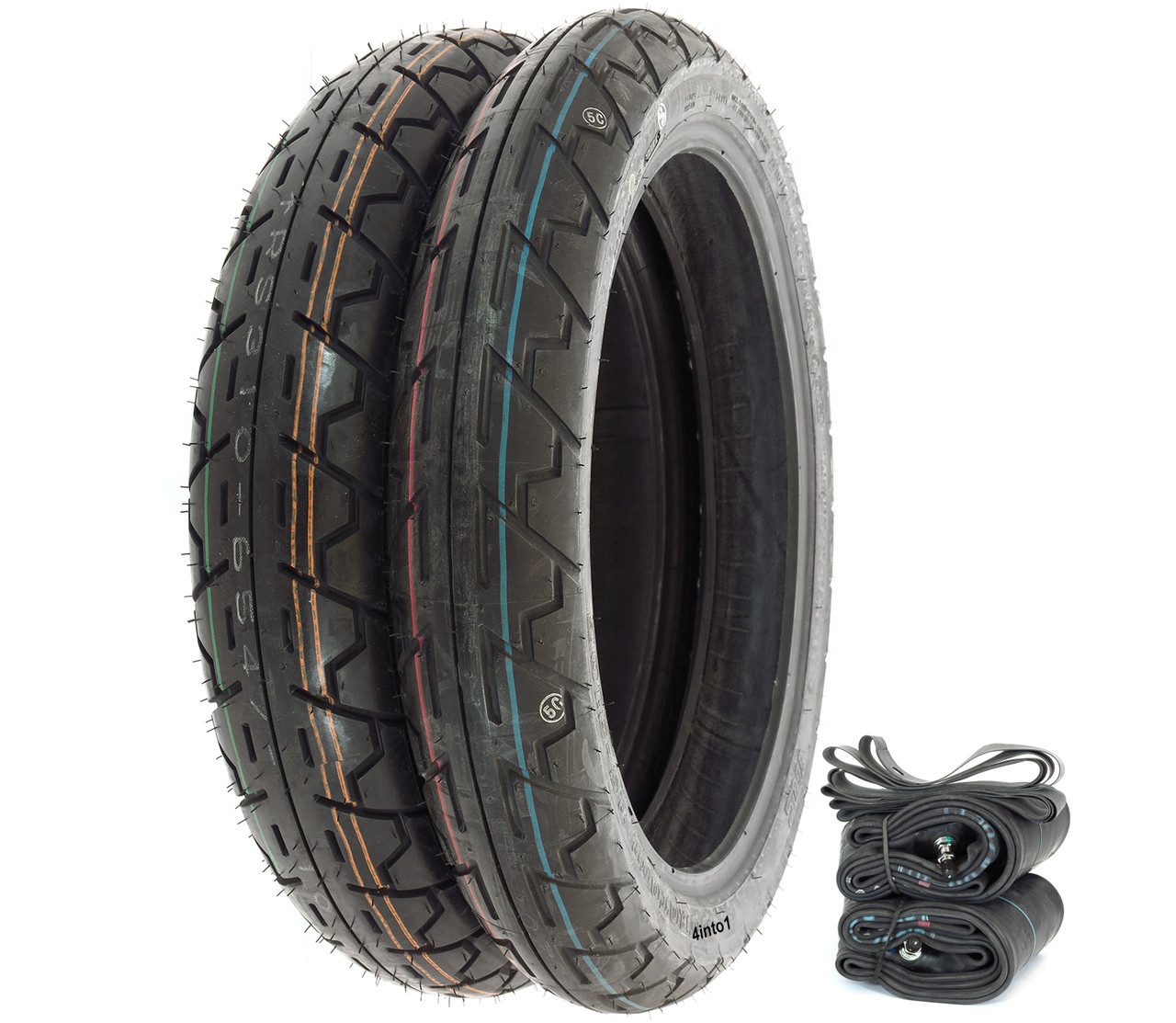 IRC RS-310 M⁄C TL | 120⁄80-18 62H 前後Set 54H FZ400R DUROTOUR