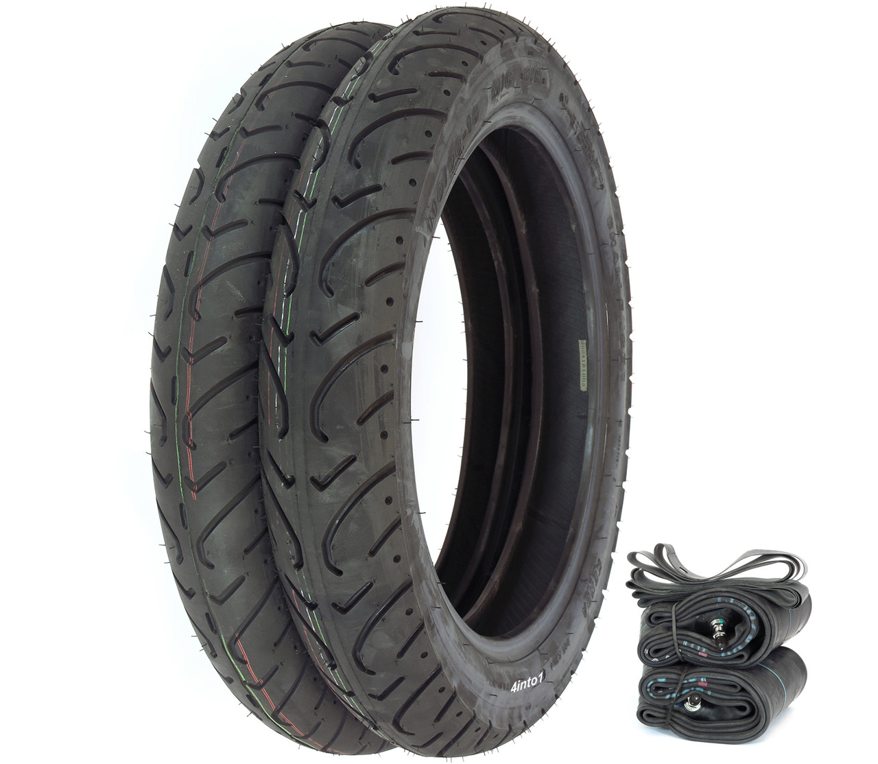 Kenda K657 Challenger Tire Set - Honda CB750A 76 - CB750K 77-78