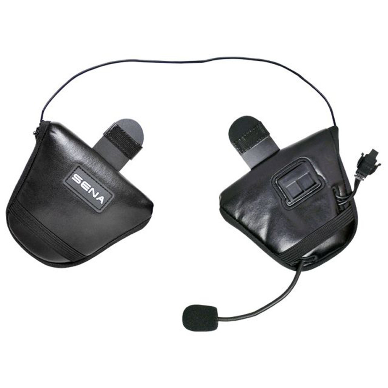 SENA SPH10H-FM Bluetooth Headset Intercom w/ FM Tuner for Half Helmets -  Single