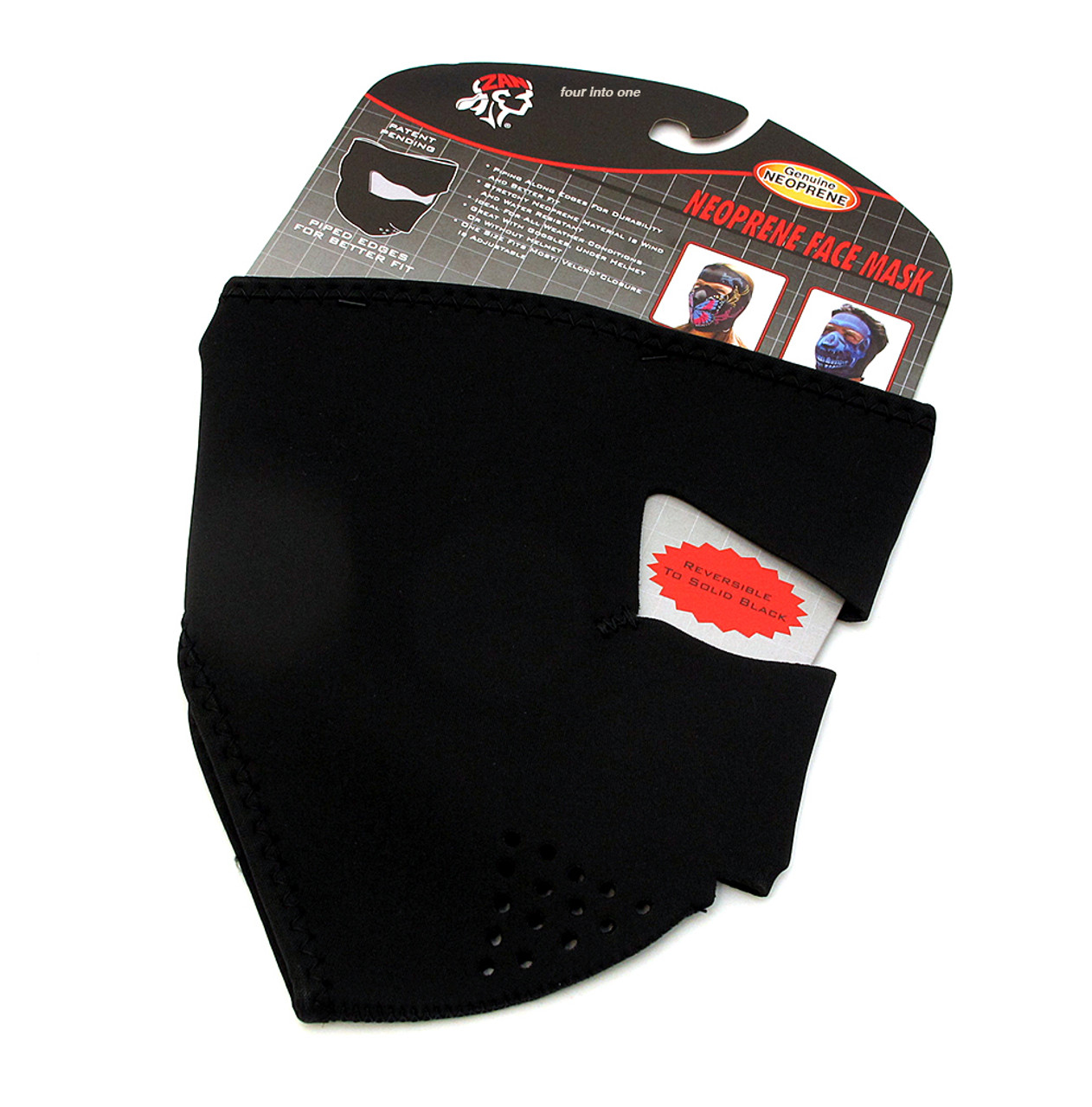 Zan Headgear Neoprene Full Mask - Black