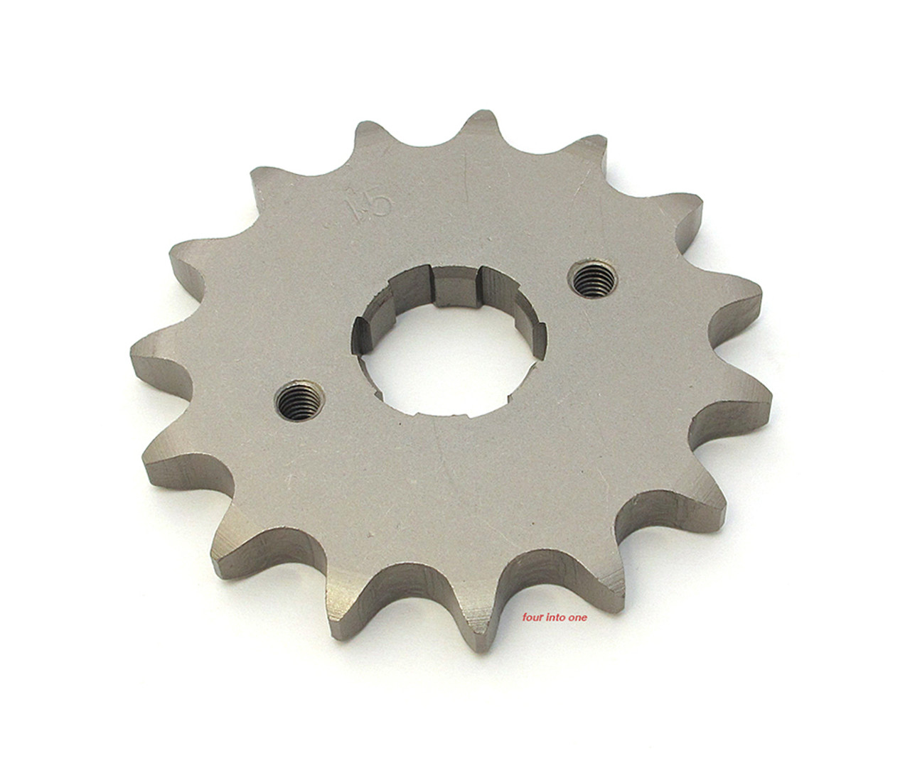 Parts Unlimited Front Sprocket - 530 - 15T - Honda Honda CB/CL/SL/XL350  CB/CJ/CL360 CB/CM400 CB/CL/CM450 CB500T