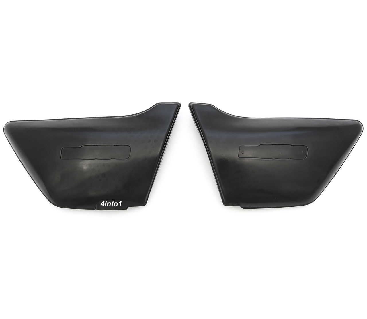 Side Cover Set - Recessed - Kawasaki KZ650 - 1977-1980