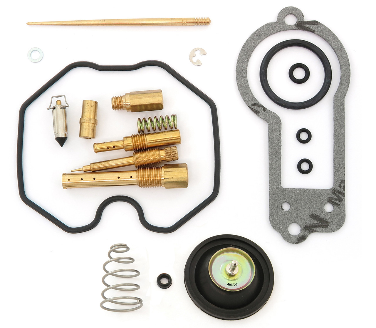 Deluxe Carburetor Rebuild Kit w/ Air Cut Off Valve Honda XR250R