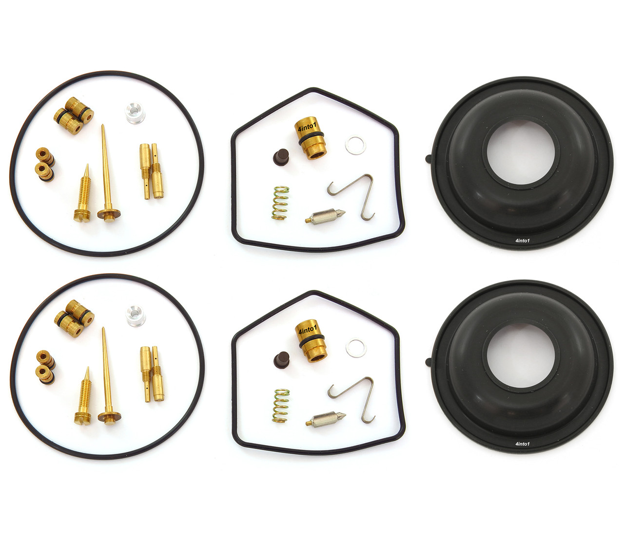 Deluxe Carburetor Repair Kit With Diaphragms Honda CB350 CL350 Twins 19681969