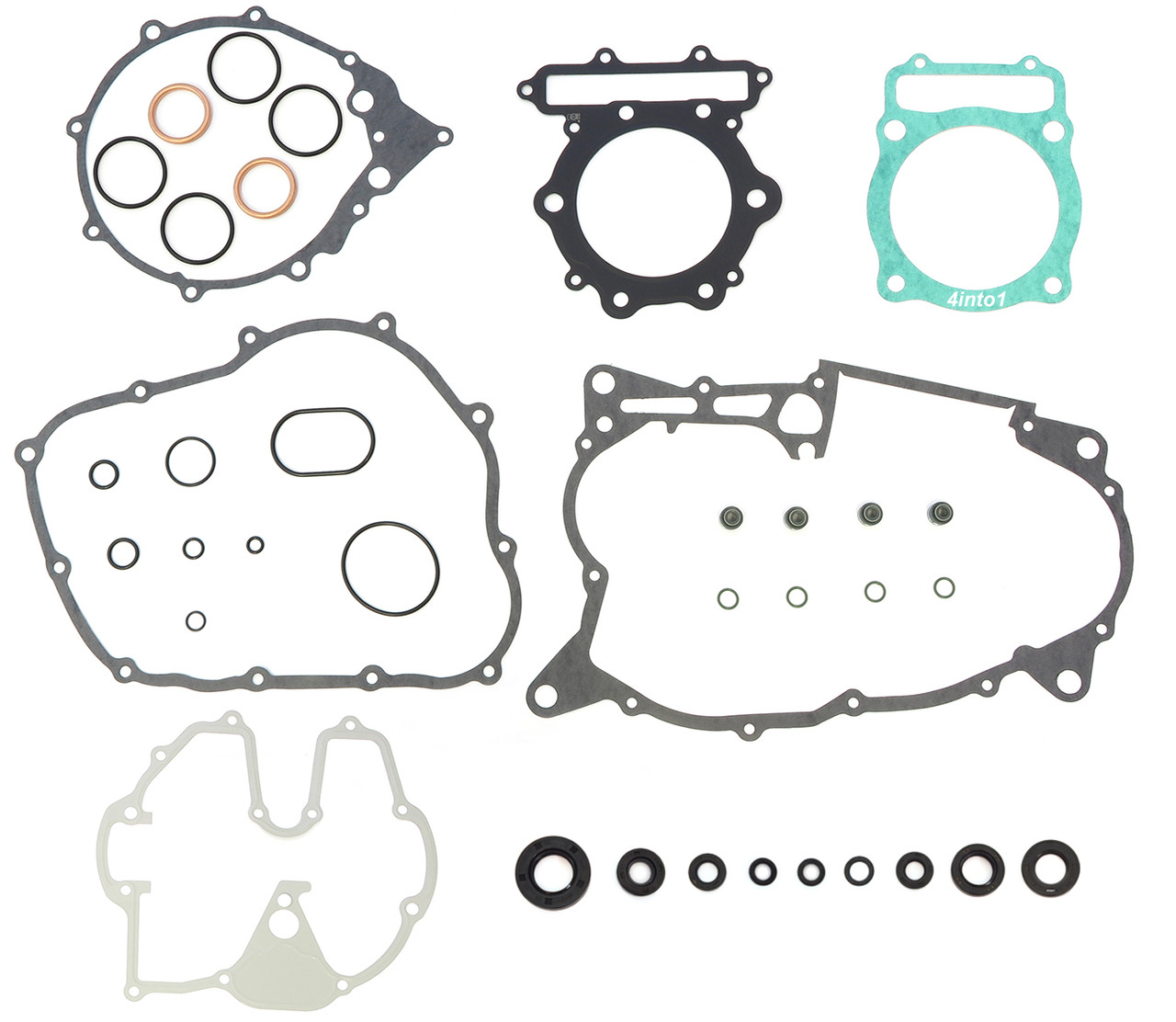 Kit De Joints Couvercle Carter Cylindre Pour Honda XR600R 1988-2000 - Pièce Moteur Moto, étanchéité Complète - 3
