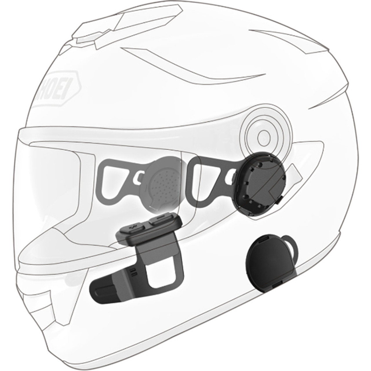 shoei gt air communication system