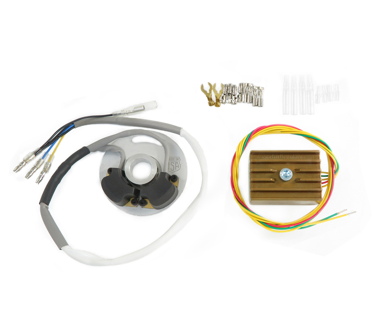 Charlie's Place Electronic Ignition w/ Regulator Rectifier Honda CB/CL72/77