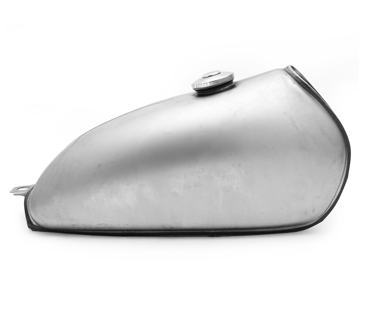 The Classic Thumper Gas Tank - Raw Steel