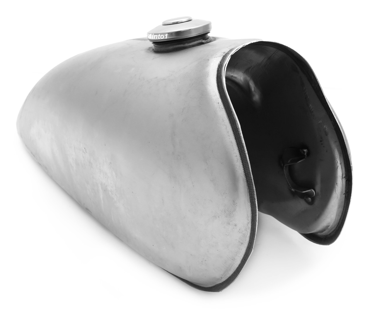 The Classic Thumper Gas Tank - Raw Steel