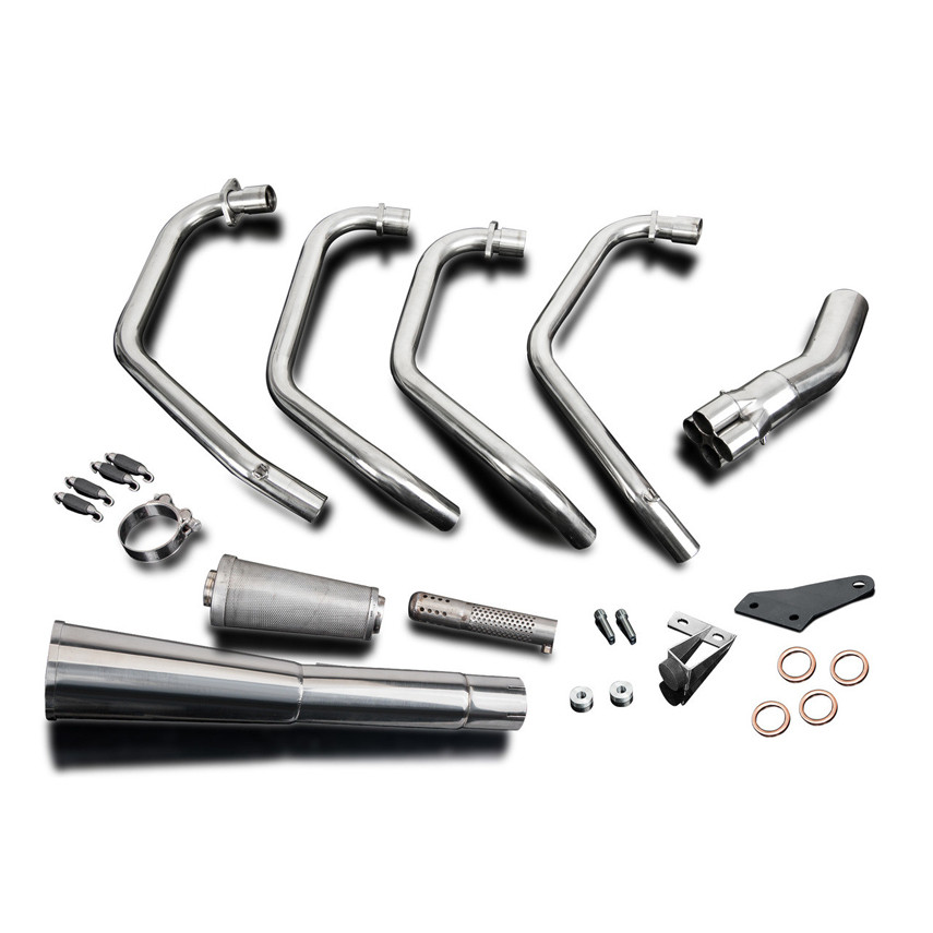 Delkevic 4into1 Stainless Steel Exhaust Megaphone Muffler Honda CB750F Super Sport '77'78