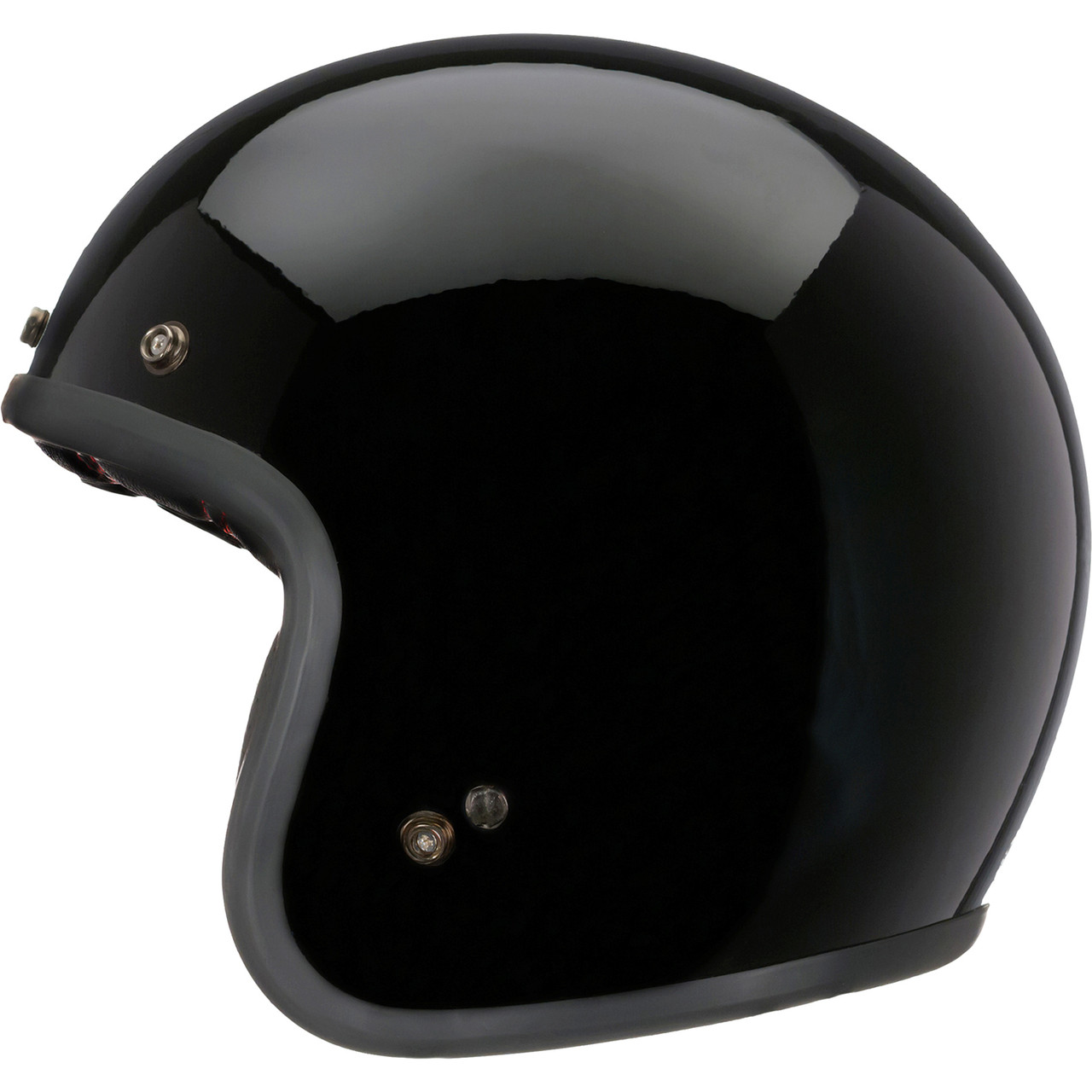 Bell Custom 500 Classic Helmet - Gloss Solid Black - Medium