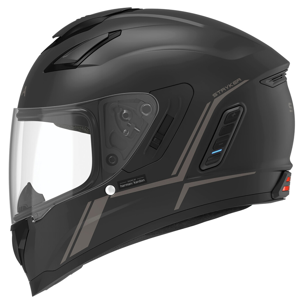 Sena Stryker Full Face Smart Bluetooth Helmet - Matte Black - X-Large  (CLOSEOUT)