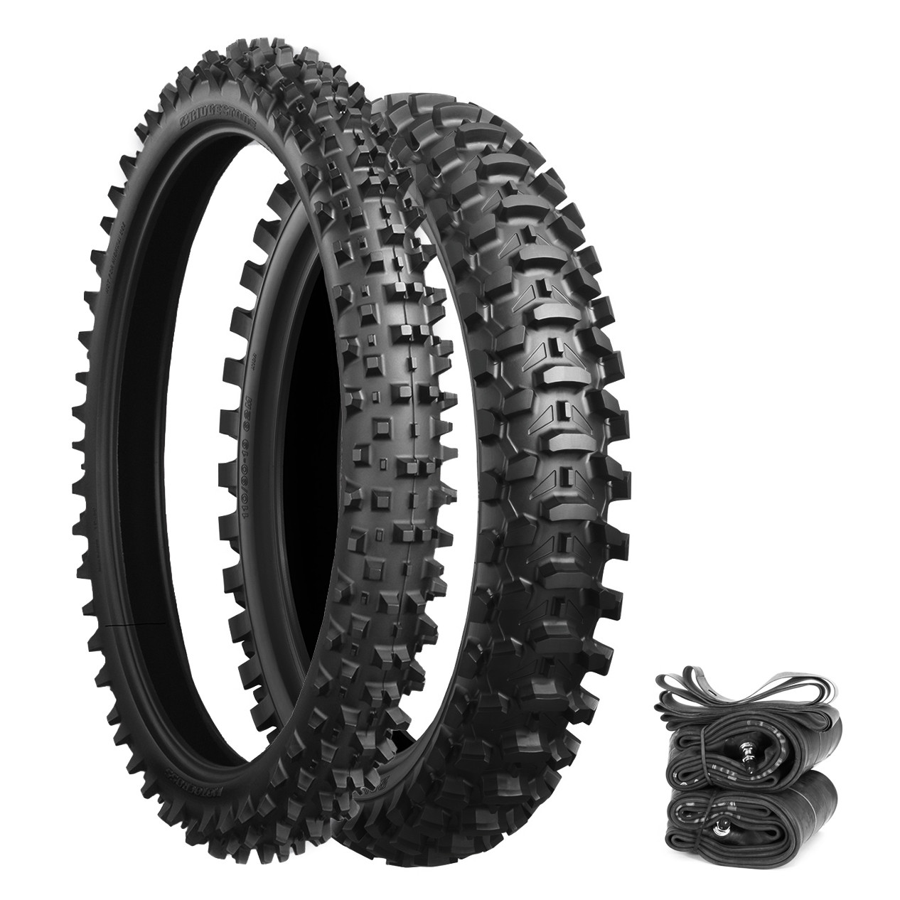 Bridgestone Battlecross X10 Sand & Mud Tire Set - CR125R CRF250R
