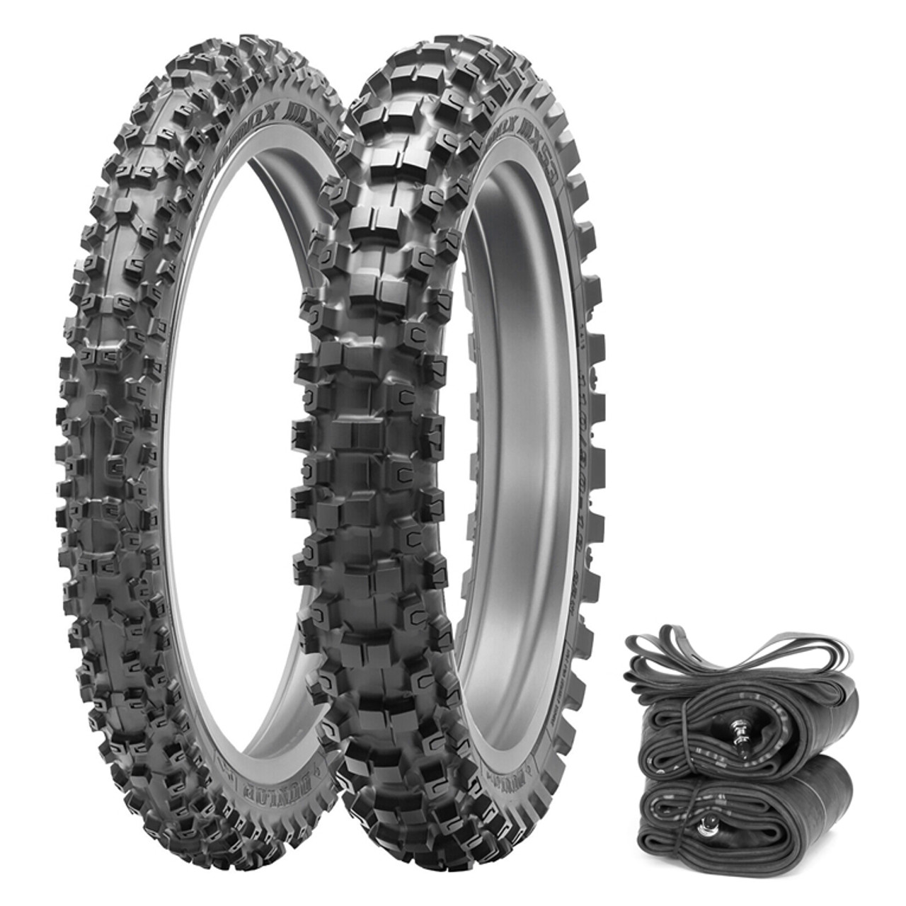 パーツ DUNLOP GEOMAX MX53 110/90-19 Dunlop Geomax MX53 110/90-19 62M Rear - American Moto Tire