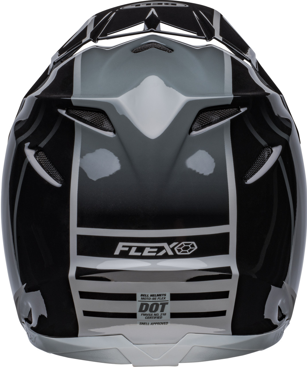 バキュームベル Sサイズ Bell Moto-9S Flex Helmet - Sprint Matte/Gloss Black/Gray - Small