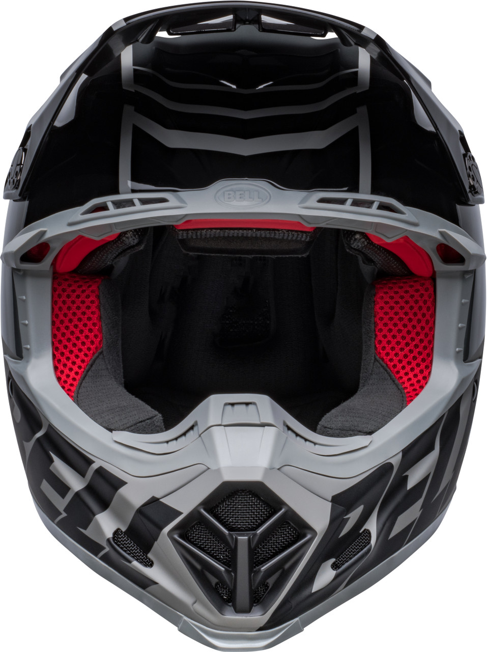 Bell Moto-9S Flex Helmet - Sprint Matte/Gloss Black/Gray - Small