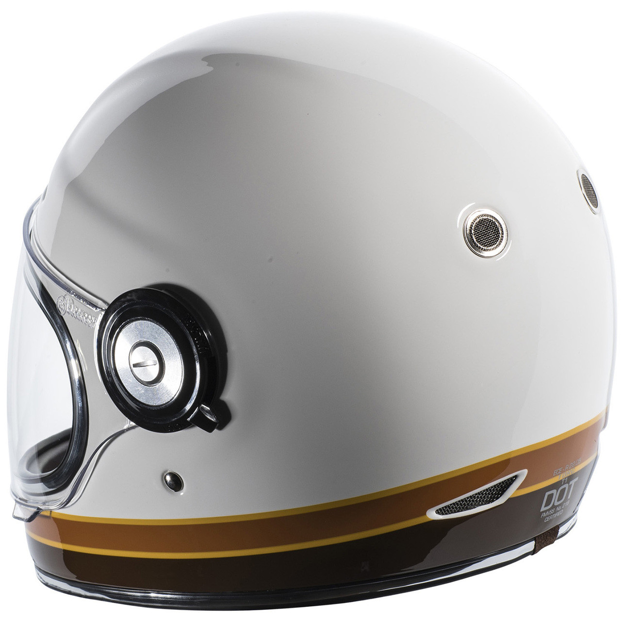 Helmet Retro Torc T1 - T-1 TORC Full Motorcycle Newport Face