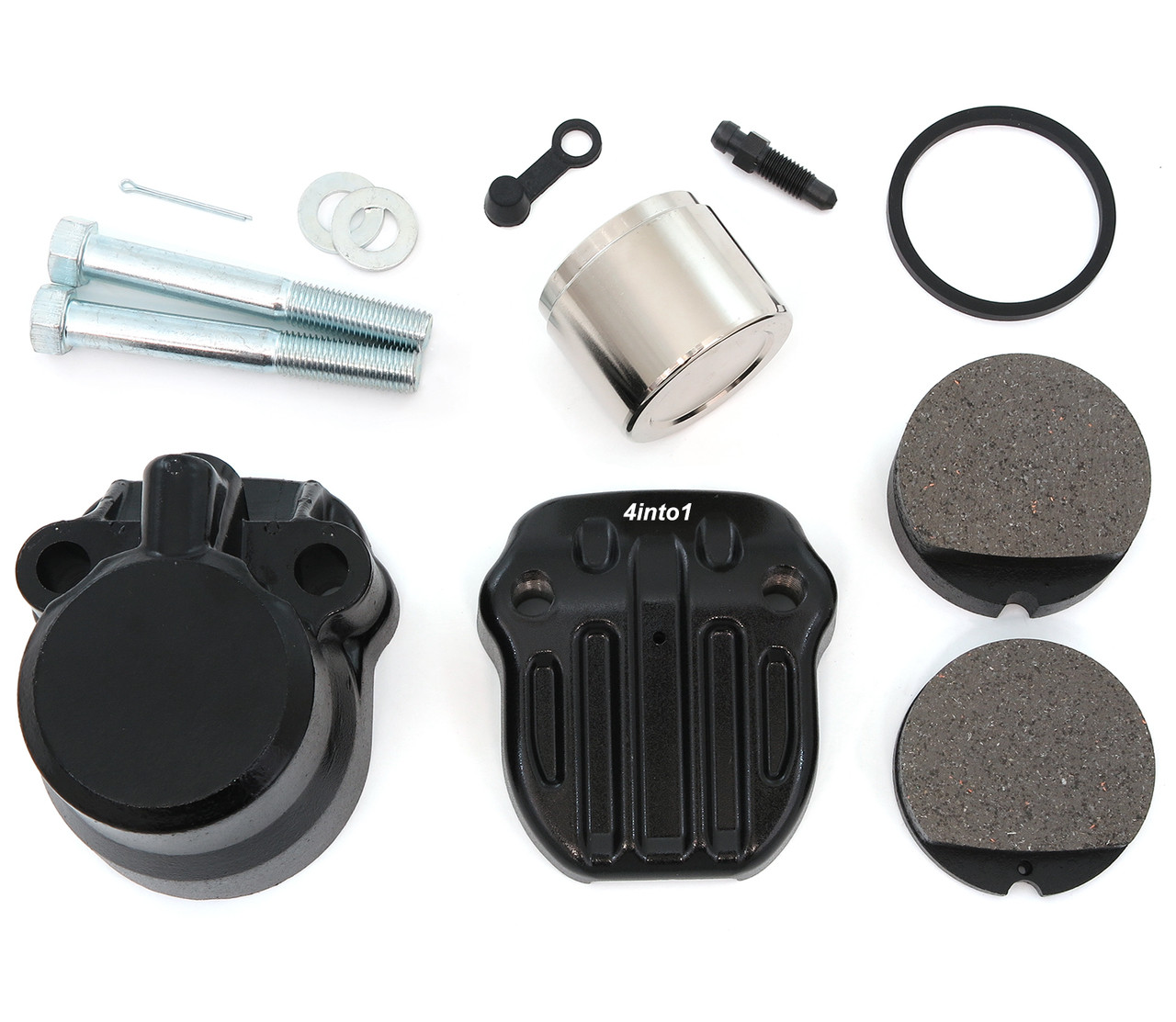 MATI Front Left Brake Caliper Kit With Pads For Honda CB500F / CB500T / CB500K A 1969-1976