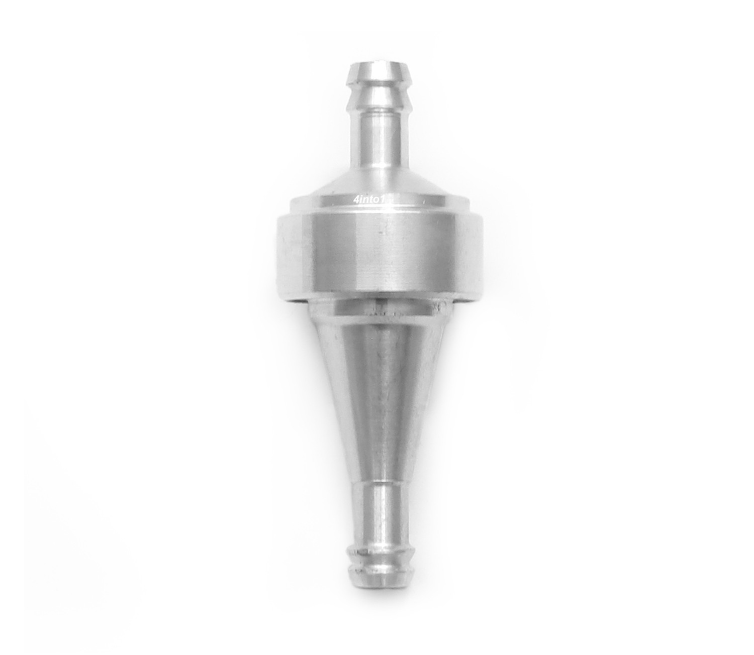 Aluminum Inline Fuel Filter Titanium 3/16"