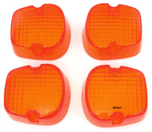 Honda Turn Signal Lens Set - 33402-431-782 - Amber