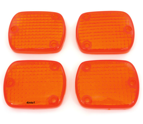 Honda Turn Signal Lens Set - 33402-431-782 - Amber