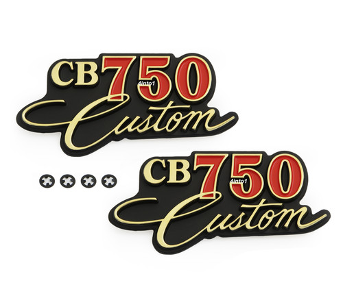 Side Cover Emblem - 87127-425-730 - Honda CB750C Custom - 1980-1982