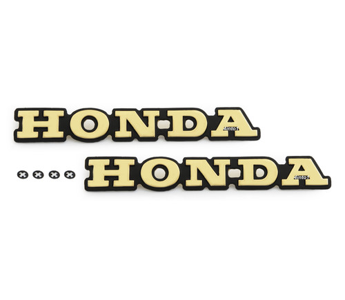 Gas Tank Side Shelter Emblem - 87121-371-000 - Honda GL1000 1975-1977