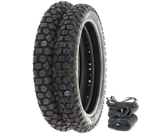Shinko SR244 Dual Sport Tire Set - Honda XR250R/350R/500R/600R XL600R