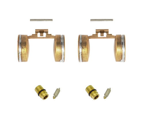 2 Pack Float Needle Valve Assembly w/ Floats - Honda CB/CL/SL350