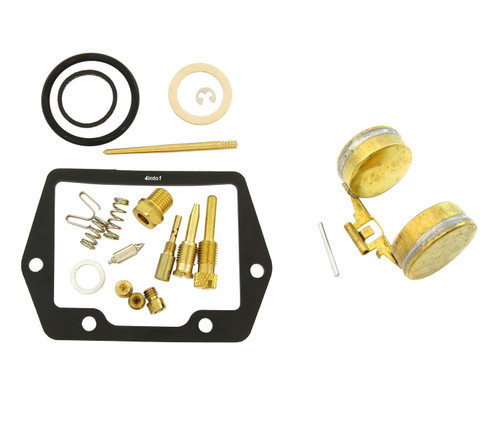 Carburetor Rebuild Kit w/ Float - 16013-116-700 - Honda CT70 1970-1977