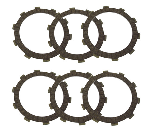 6 Pack Genuine Honda Clutch Friction Plates 22201-ML4-610 CB350F/400F/400T CM400/450